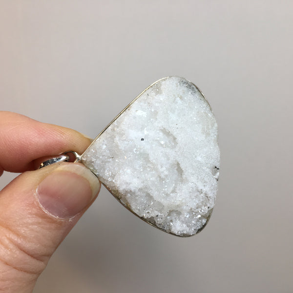 Quartz Druzy Pendant - 33.99 now 19.99