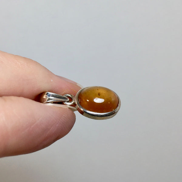 Hessonite Garnet Pendant - 24.99