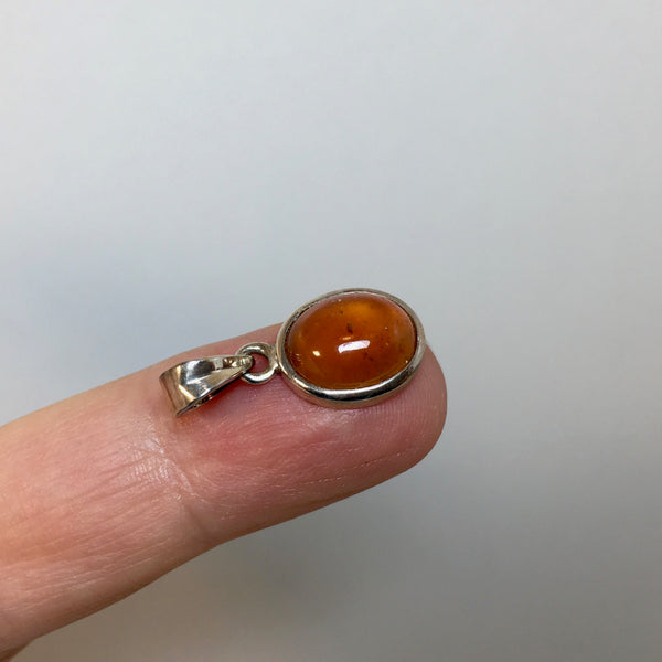 Hessonite Garnet Pendant - 24.99