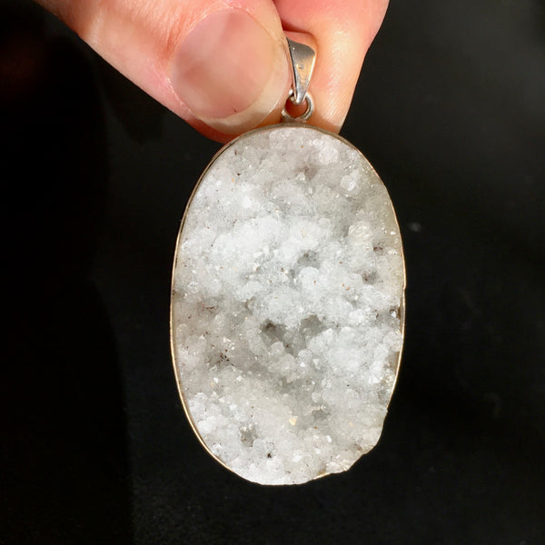 Quartz Druzy Pendant - 38.49 now 19.99