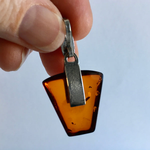 Cognac Baltic Amber Pendant - 79.99 reduced to 39.99