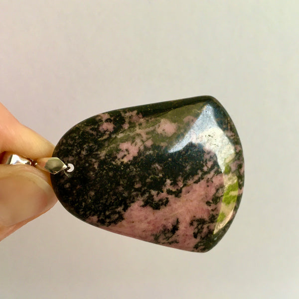 Rhodonite Pendant - 19.99