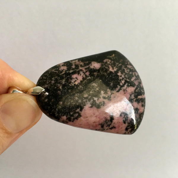 Rhodonite Pendant - 19.99