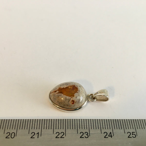 Fire Opal Pendant - 78.99