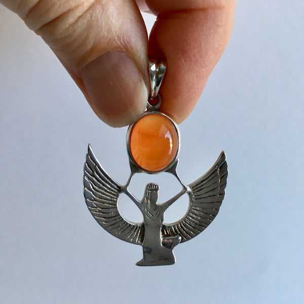 Isis Carnelian Pendant - 78.00