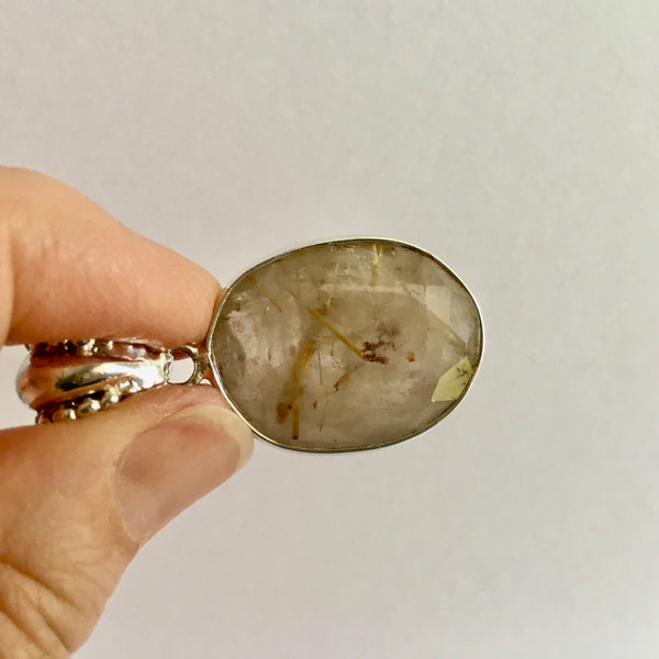 Rutilated Quartz Pendant - 14.99