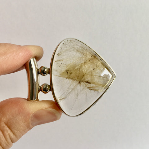 Rutilated Quartz Pendant - 99.00