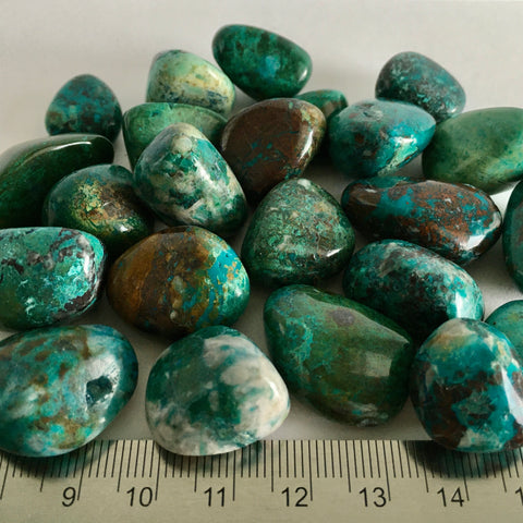 Chrysocolla Tumbled - 3.99
