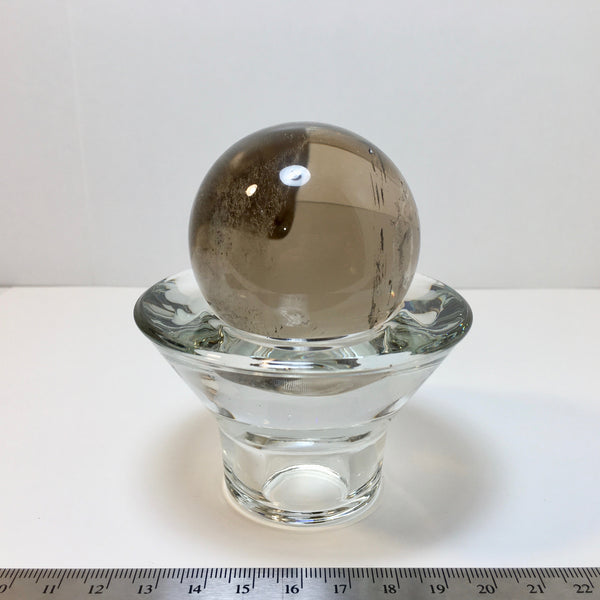 Glass Sphere or Egg Stand - 2.99