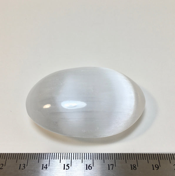 Selenite Palm Stone - 12.99 - SALE PRICE IS 8.99