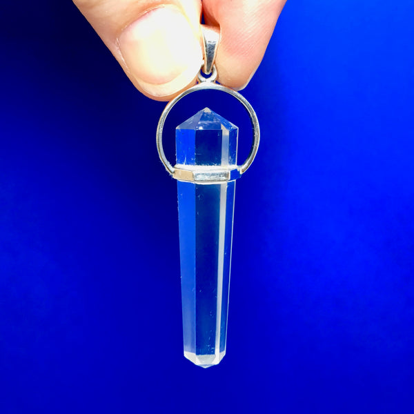 Clear Quartz Generator Pendant - 28.99