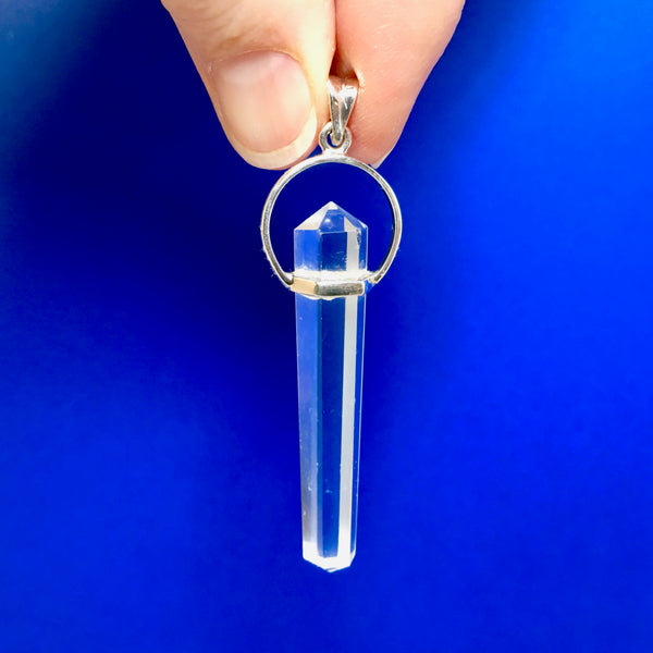 Clear Quartz Generator Pendant - 27.99