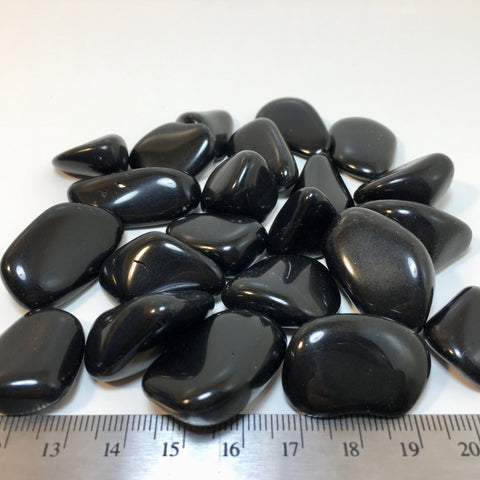 Black Obsidian Tumbled - 2.49