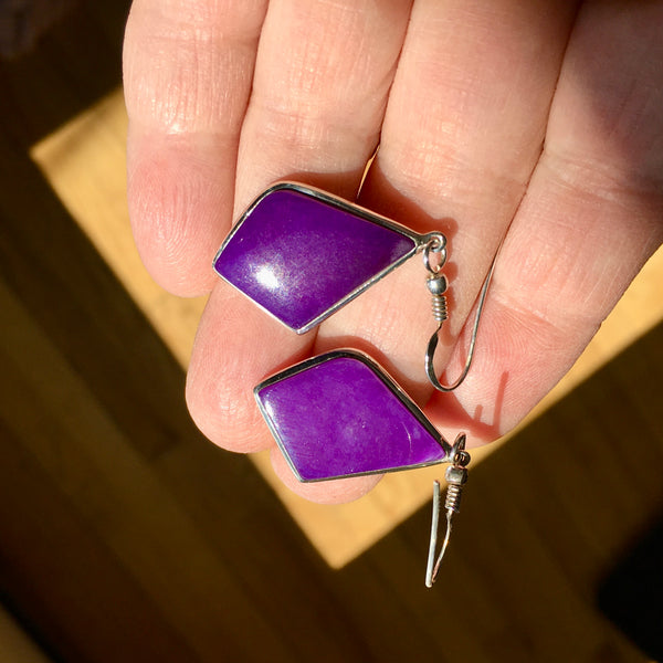Sugilite Earrings - 277.00