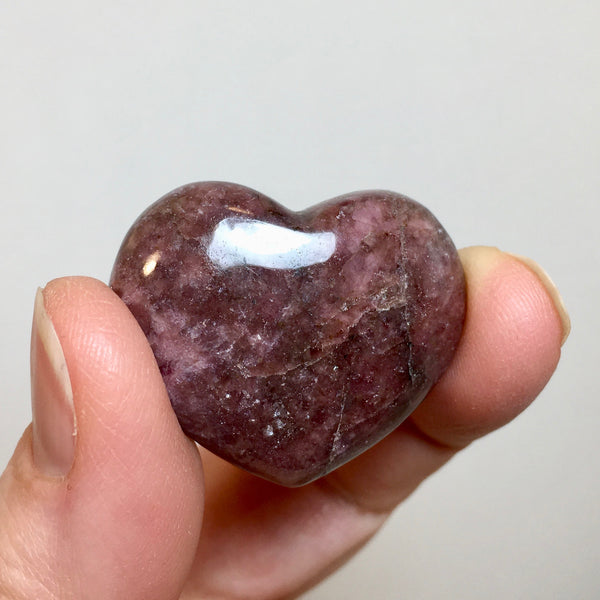 Rhodonite Heart - 10.99
