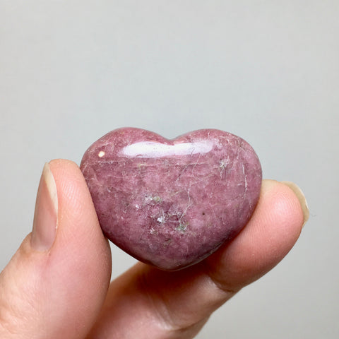 Rhodonite Heart - 10.99 - Now 5.49!