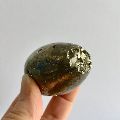 Pyrite Egg - 71.95 reduced to 25.95
