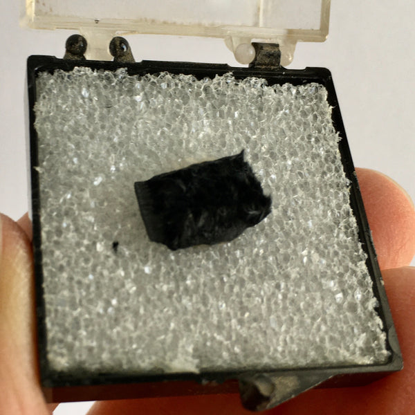 Pyrolusite or Psilomelane on Goethite - 23.97
