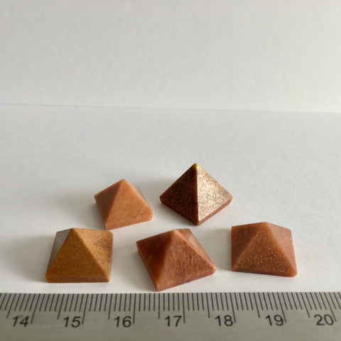 Peach Aventurine Pyramid - 5.99 - now 2.99