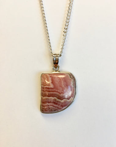 Rhodochrosite Pendant - 54.99