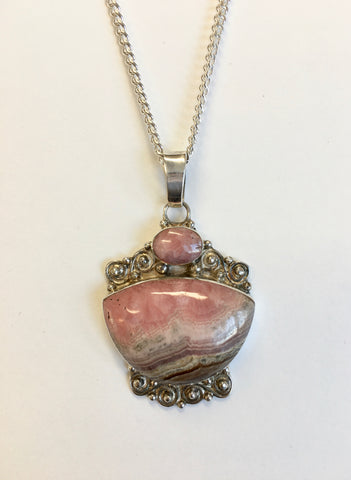 Rhodochrosite Pendant - 59.99