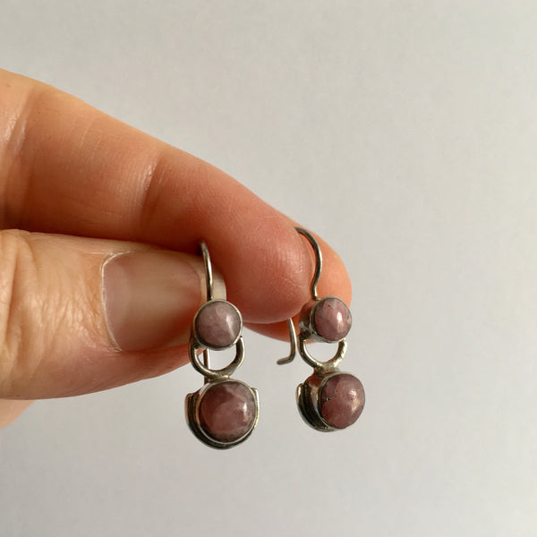 Rhodochrosite Earrings - 19.95