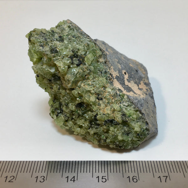 Peridot Olivine on Basalt - 16.99