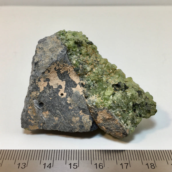 Peridot Olivine on Basalt - 16.99