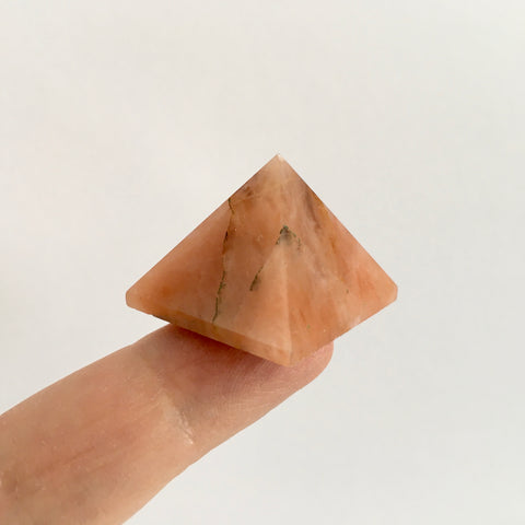 Peach Aventurine Pyramid - 13.99 - now 4.99!