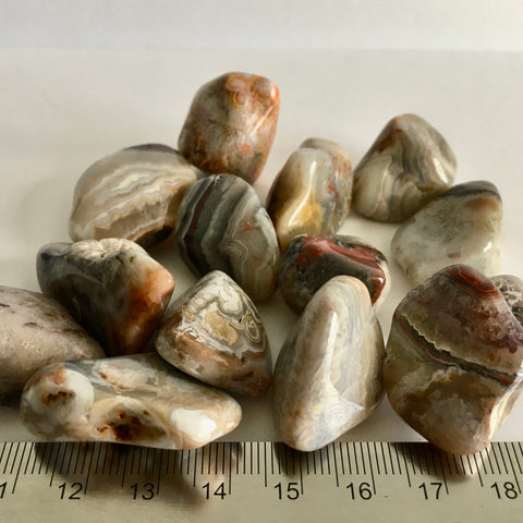 Crazy Lace Agate Tumbled - 1.99