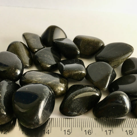 Golden Sheen Obsidian - 2.99