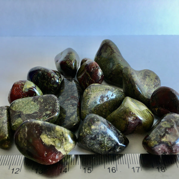 Dragon Blood Jasper Tumbled - 5.99 - now 3.99