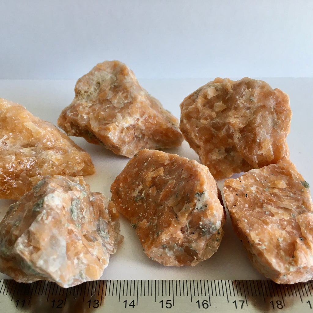 Tangerine Calcite Natural - 3.99