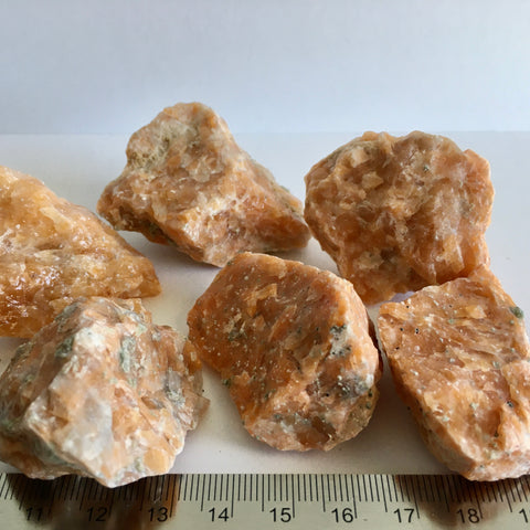 Tangerine Calcite Natural - 3.99 now 2.99!