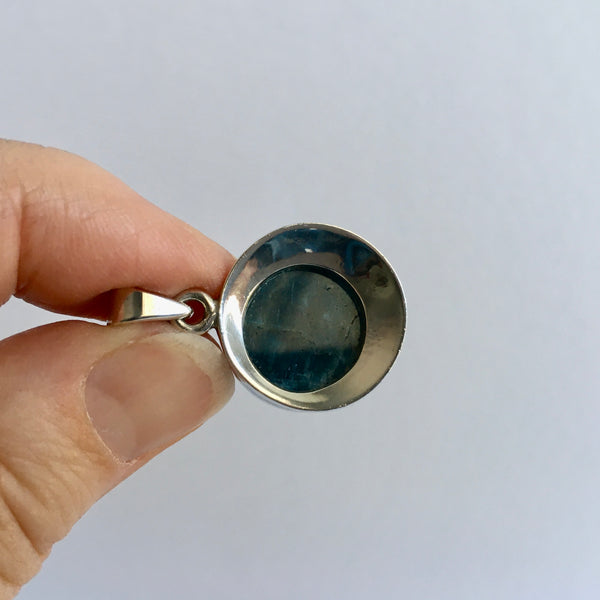Blue Apatite Pendant - 59.99