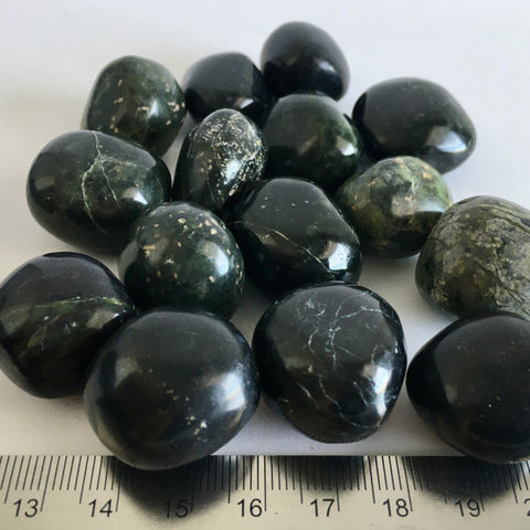 Nephrite Jade Tumbled - 4.49