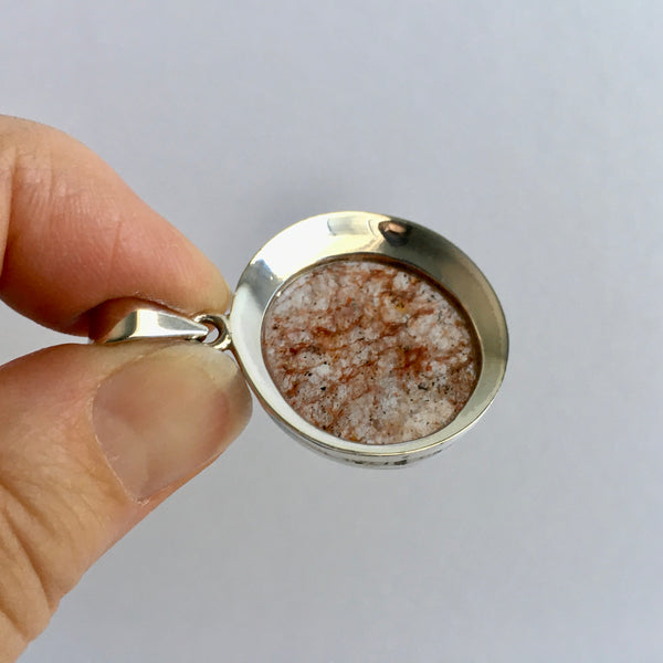 Red Moss Agate Pendant - 39.99
