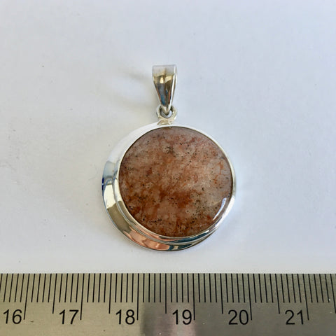 Red Moss Agate Pendant - 39.99