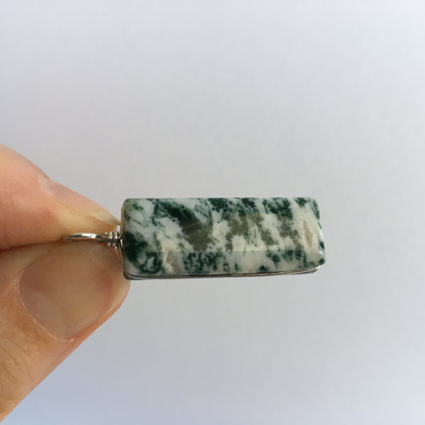 Dendritic or Tree Agate Pendant - 27.99