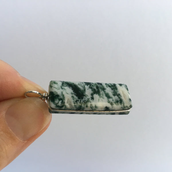 Dendritic or Tree Agate Pendant - 27.99