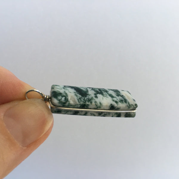 Dendritic or Tree Agate Pendant - 27.99