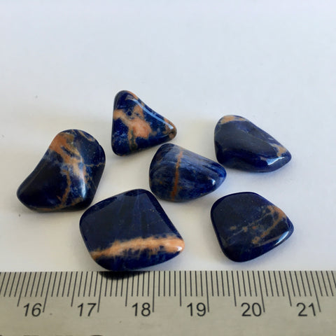 Sunset Sodalite Tumbled - 2.99