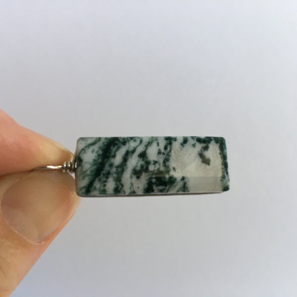 Dendritic or Tree Agate Pendant - 27.99