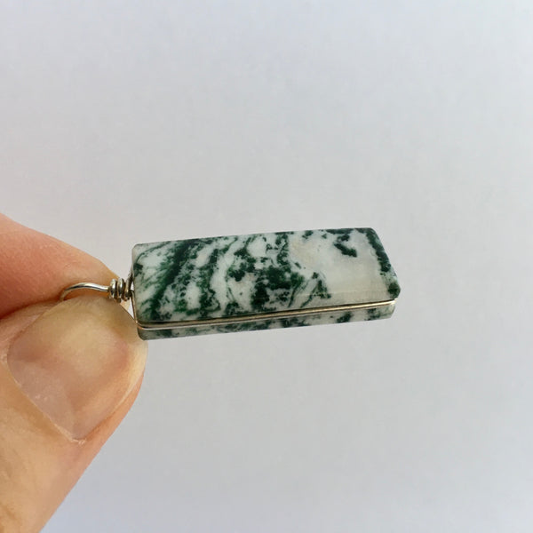 Dendritic or Tree Agate Pendant - 27.99