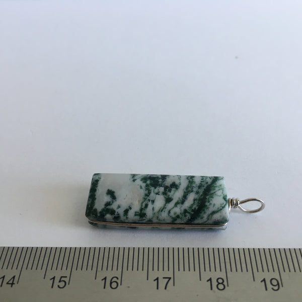 Dendritic or Tree Agate Pendant - 27.99