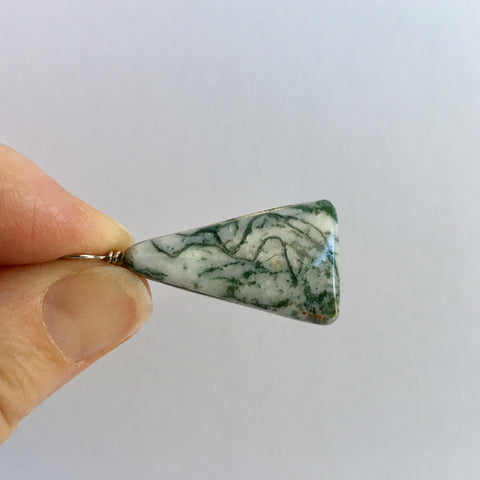 Dendritic or Tree Agate Pendant - 27.99