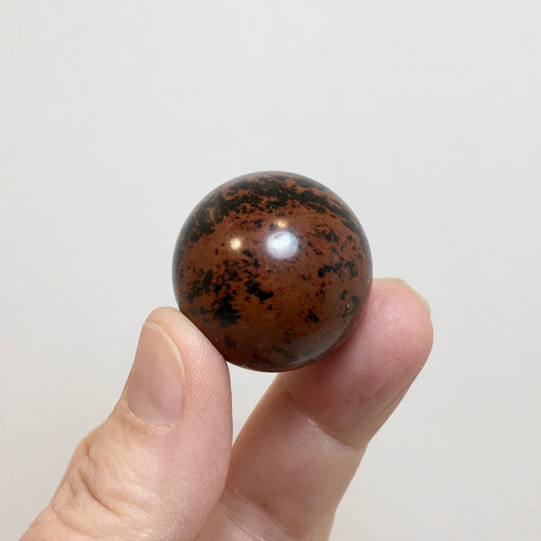 Mahogany Obsidian Sphere - 14.99