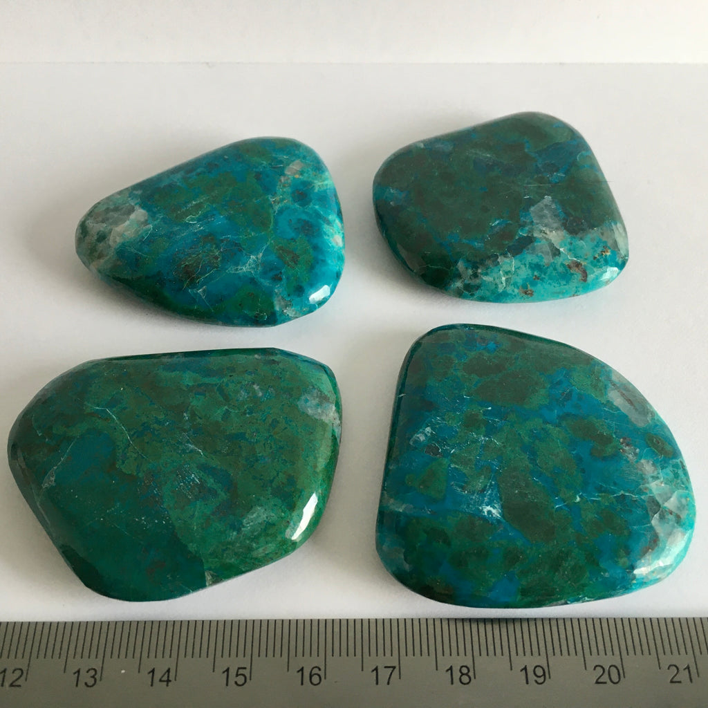Chrysocolla Polished Stones - 15.99