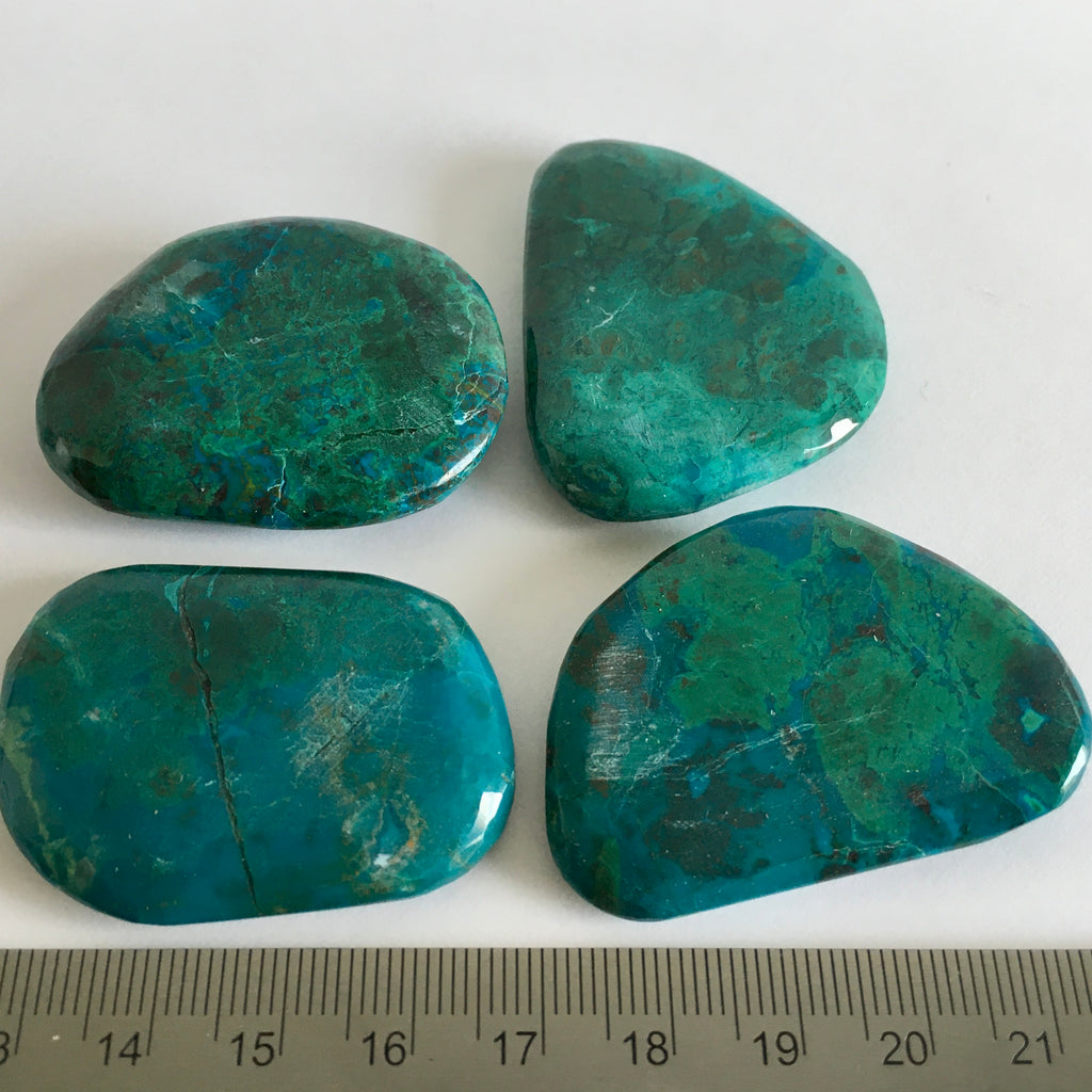 Chrysocolla Polished Stones - 9.99