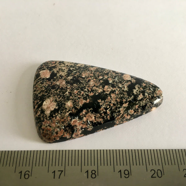 Flower Obsidian Cabochon - 27.99 reduced to 19.97
